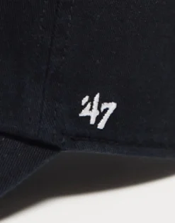 Caps & Hats*47 Brand 47 Clean Up Mlb La Dodgers Unisex Baseball Cap In Black