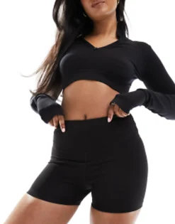 Shorts*4505 Icon 3 Inch Booty Short In Cotton Touch Black