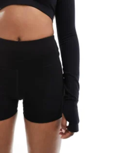 Shorts*4505 Icon 3 Inch Booty Short In Cotton Touch Black