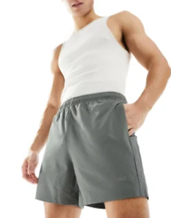 Shorts*4505 Icon 5 Inch Training Shorts With Quick Dry In Black And Grey Black/Grey