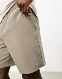 Shorts*4505 Icon 7 Inch Training Shorts With Quick Dry In Beige Taupe