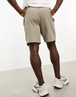 Shorts*4505 Icon 7 Inch Training Shorts With Quick Dry In Beige Taupe