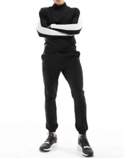 Tracksuits*4505 Icon Training Slim Jogger With Quick Dry In Black