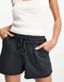 Shorts*4505 Jersey Training Short Washed Charcoal