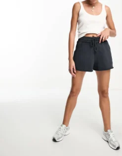 Shorts*4505 Jersey Training Short Washed Charcoal