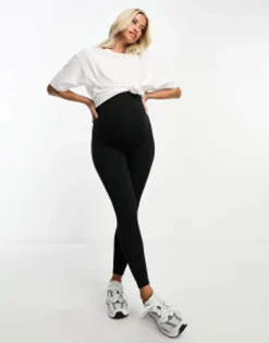 Trousers & Leggings*4505 Maternity Icon Yoga Legging Black