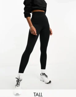 Tall*4505 Tall Icon Run Tie Legging Black
