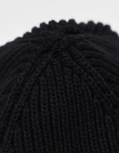Beanies*AAPE BY A BATHING APE® Aape By A Bathing Ape Worker Beanie In With Logo Embroidery Black