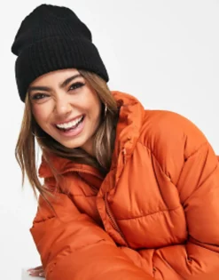 Hats*Accessorize Soho Beanie Hat In Black