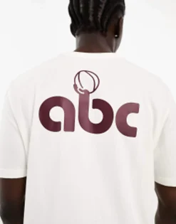 Sportswear*adidas performance Adidas Basketball Camp Story Back Print T-Shirt In White