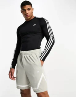 Sportswear*adidas performance Adidas Basketball Pro Block Shorts In Grey