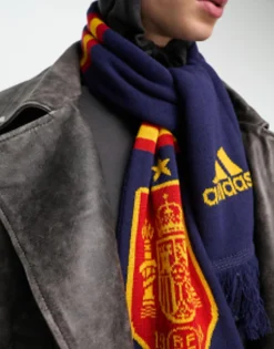 Scarves*adidas performance Adidas Football Spain World Cup 2022 Scarf In Blue Mid Blue