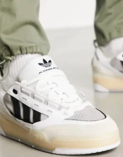 Sportswear*adidas Originals Adi2000 Trainers In And Grey White