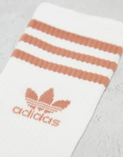 Sportswear*adidas Originals Mid Cut Socks In Neutrals White