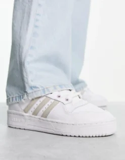 Sportswear*adidas Originals Rivalry Low Trainers In And Beige White