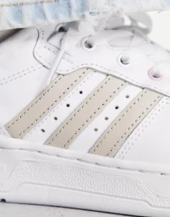 Sportswear*adidas Originals Rivalry Low Trainers In And Beige White