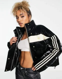 Sportswear*adidas Originals 'Ski Chic' Puffer Jacket In Black