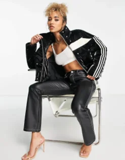 Sportswear*adidas Originals 'Ski Chic' Puffer Jacket In Black