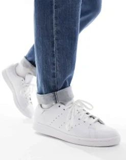 Sportswear*adidas Originals Stan Smith Trainers In All White
