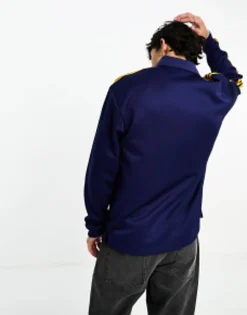 Polo Shirts*adidas Originals Superstar Long Sleeve Polo Shirt In Navy Dark Blue