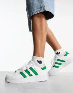 Sportswear*adidas Originals Superstar Xlg Trainers In Future /Green White