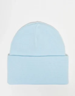 Hats*adidas Originals Trefoil Beanie In Blue Multi