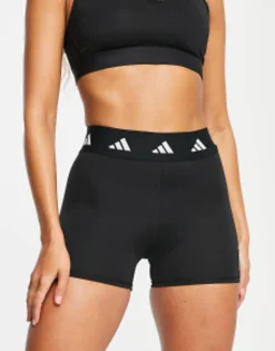 Shorts*adidas performance Adidas Training Techfit Legging Shorts In Black