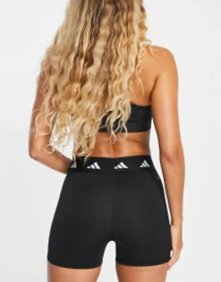 Shorts*adidas performance Adidas Training Techfit Legging Shorts In Black