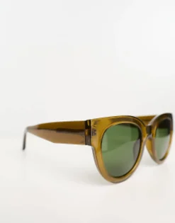 Sunglasses*A.Kjaerbede Lilly Round Sunglasses In Smoke Transparent Brown
