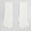 Gloves*ALDO Shaniee Pearl Embellished Gloves In White