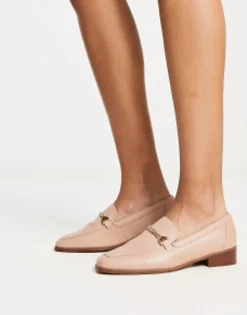 Loafers*ALDO Valenaclya Chain Loafers In Toasted Almond