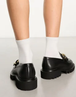 Loafers*AllSaints Emily Leather Loafer In Black