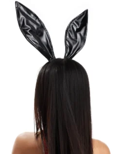Hair Accessories*Ann Summers Vinyl Bunny Ears Headband In Black