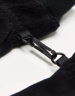 Gloves*Barbour International Axle Fleece Gloves In Black