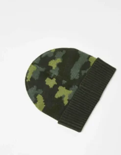 Beanies*Barbour X Exclusive Unisex Patch Logo Beanie In Camo