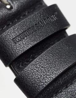 Belts*Bershka Basic Belt In Black