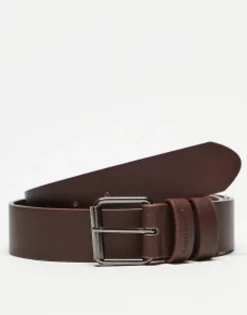 Belts*Bershka Basic Belt In Brown