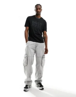 Sportswear*BOSS Green Tee 3 T-Shirt In Black