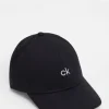 Caps & Hats*Calvin Klein Centre Logo Cap In Black