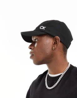 Caps & Hats*Calvin Klein Golf Cotton Twill Cap In Black