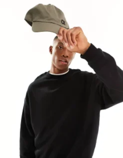 Caps & Hats*Calvin Klein Golf Cotton Twill Cap In Khaki