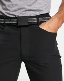 Beanies*Calvin Klein Golf Cut To Size Webbing Belt In Black
