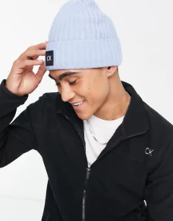 Sportswear*Calvin Klein Golf Losar Knitted Beanie In Light Blue