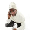 Beanies*Calvin Klein Jeans Monogram Logo Embroidered Beanie In Taupe Plaza Taupe