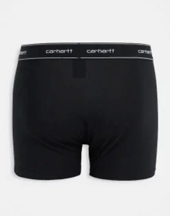 Underwear*Carhartt WIP Cotton 2 Pack Boxers In Black