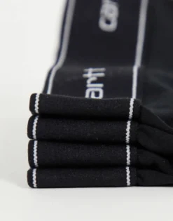 Underwear*Carhartt WIP Cotton 2 Pack Boxers In Black