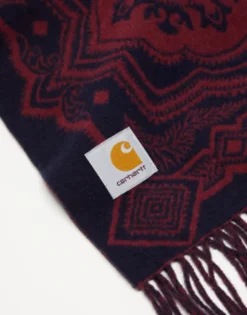 Scarves*Carhartt WIP Verse Paisley Scarf In Navy