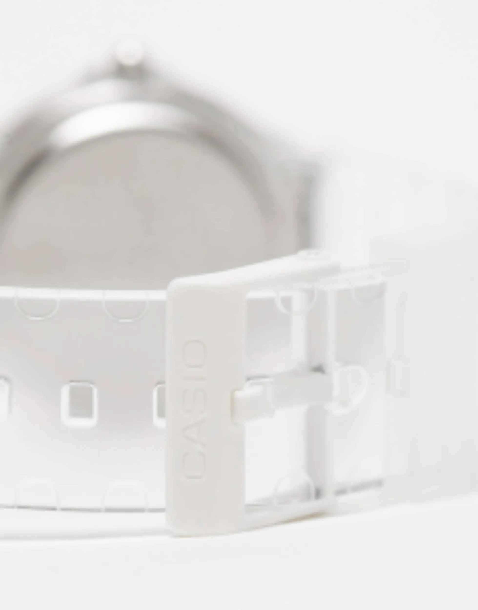 Watches*Casio Mq24S Skeleton Series Silicone Watch In White