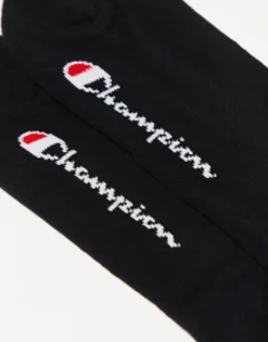 Gifts*Champion Crew Socks In 3 Pack Black
