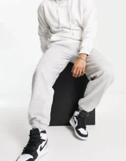 Tracksuits*Collusion Joggers In Marl Grey